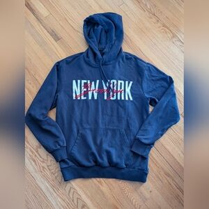H&M Dark Blue New York Hoodie